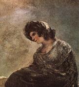 Francisco Goya Milkgirl from Bordeaux oil on canvas